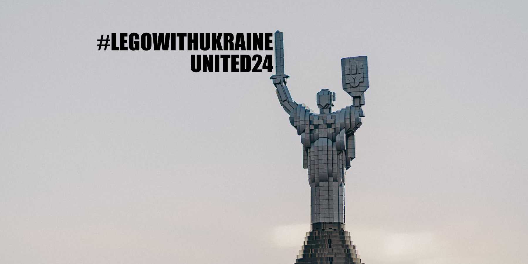 LEGO e United24 insieme per la ricostruzione dell'Ucraina - Stand For  Ukraine - Per l'Ucraina fino alla vittoria